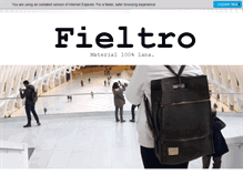 Tablet Screenshot of defieltro.com